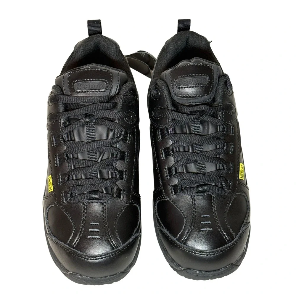 Reebok Men's Composite Toe Electrical Hazard Work Shoes Black Size 7.5W